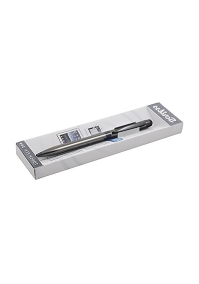 Titanyum Renk Stylus Tükenmez Kalem, Modern Tasarım ---