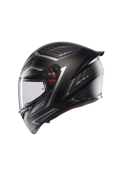 Agv K1 S E2206 Sling Kapalı Motosiklet Kaskı Mat Siyah - Gri
