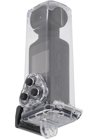 Secumore S-45 4k Ultra Hd Aksiyon Kamerası Döner Klips Su Geçirmez Kılıf Siyah