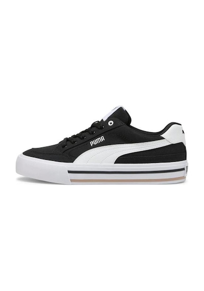 Puma 39635303 Court Classıc Vulc Black Whıte Unisex Sneaker Siyah