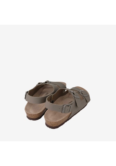 Grey Sandalet Erkek G104353 Genuins Congo Vegan Stone Gri