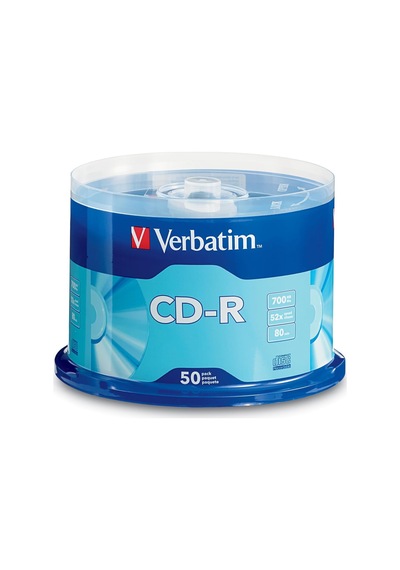 Cd-r Boş Diskler 700 Mb 80 Dakika 52 X Kaydedilebilir Disk Veri Ve Müzik İçin - 50'li Paket Mil