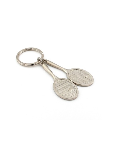 Badminton Raketi Tenis Spor Metal Anahtarlık Kc878