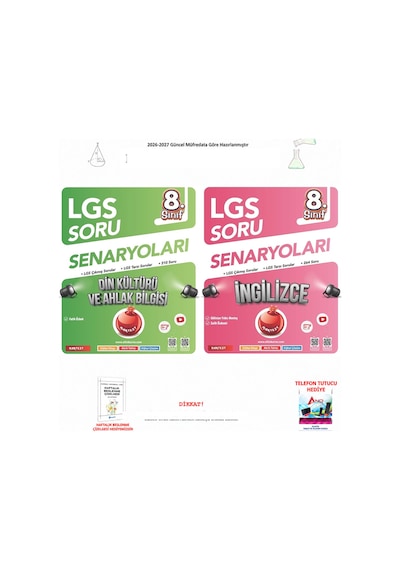 Nartest 8. Sınıf Soru Senaryoları Din 2 Kitap Seti
