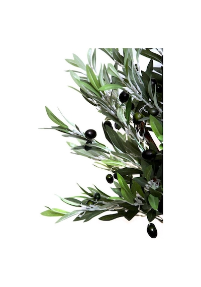 Yapay Zeytin Ağacı 120Cm Tek Gövdeli Doğal Gerçek Görünümlü Yapay