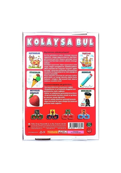 Mey İthalat 1631550 Kolaysa Bul Tahmin Etme Oyunu