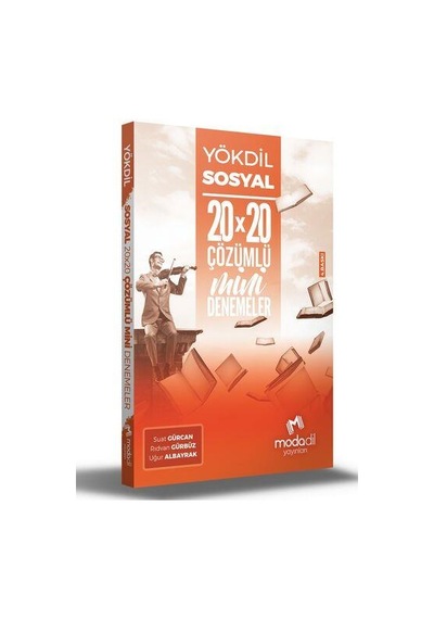 Modadil Yayınları YÖKDİL Sosyal Bilimler 20×20 Mini Denemeler
