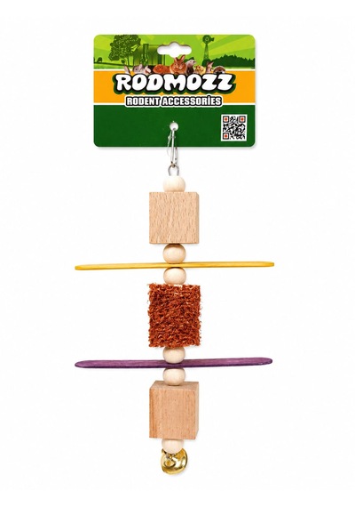 Rodmozz Premium Mısır Koçanlı Tahta Çubuklu Kemirgen Oyuncağı