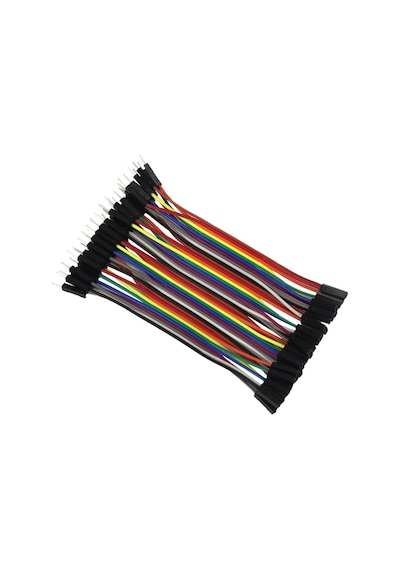 Robizstore-10Cm 40 Pin Dişi Erkek Dupont Kablo Breadboard Jumper Ayrılabilir