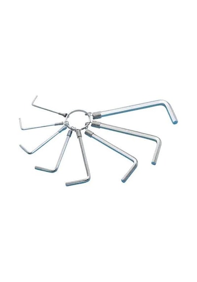Würth Allen Anahtar Seti Kısa 2-10Mm 8 Prç