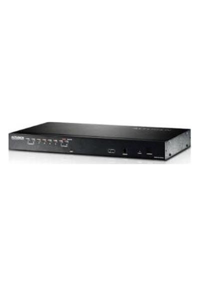 Aten Kh1508A Ax 8 Port Cat5 High Density Kvm Switch