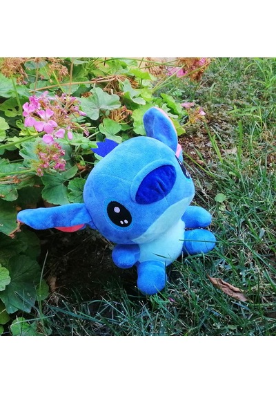 İthal Ürün Lilo & Stitch Stiç Figür Peluş Oyuncak Uyku & Oyun Arkadaşı Büyük Boy 24 CM