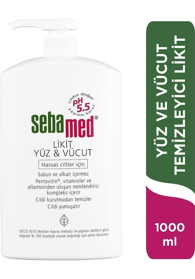 Deva Likit Yüz & Vücut Temizleme Jeli//1000 Ml