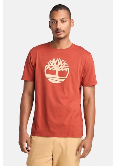 Timberland Kennebec Rıver Tree Logo Kiremit Erkek Kısa Kol T-shirt 000000000102235578 Kırmızı Timberland Kennebec Rıver Tree Logo Kiremit Erkek Kısa Kol T-shirt 000000000102235578 Kırmızı