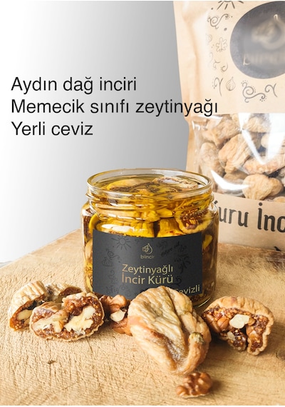 Biincir Zeytinyağlı İncir Kürü Cevizli 350 G Biincir Zeytinyağlı İncir Kürü Cevizli 350 G