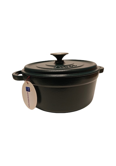 Sürel 24 Cm Yuvarlak Tencere Saten Yeşil Çok Renkli