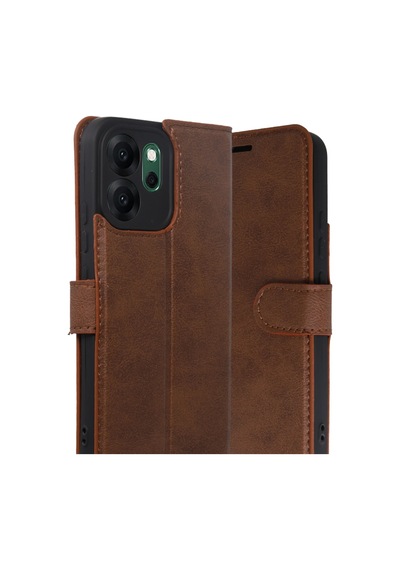 Uryport Oppo Reno 14f Trend S Plus Kapaklı Kılıf - Taba