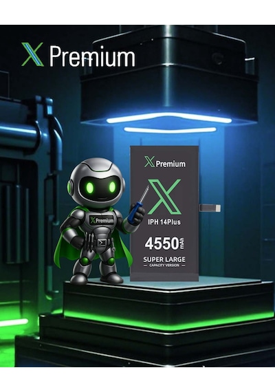 Xpremium Apple Uyumlu iPhone  14 Pro Batarya Pil Süper Yüksek Kapasiteli Güçlendirilmiş 3400 Mah
