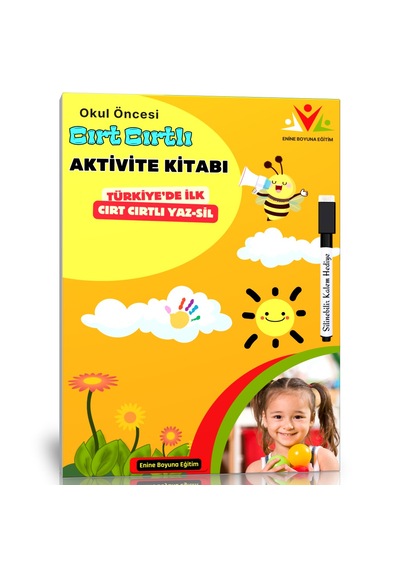 Okul Öncesi Cırt Cırtlı Aktivite Kitabı