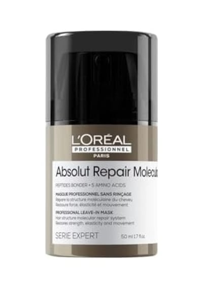 Professionnel Paris Serie Expert Absolut Repair Molecular Tüm Yıpranmış Saçlar İçin Durulanmayan Maske 50ml