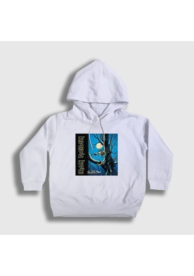 Presmono Unisex Çocuk Fear Of The Dark Iron Maiden Kapüşonlu Sweatshirt Beyaz Presmono Unisex Çocuk Fear Of The Dark Iron Maiden Kapüşonlu Sweatshirt Beyaz