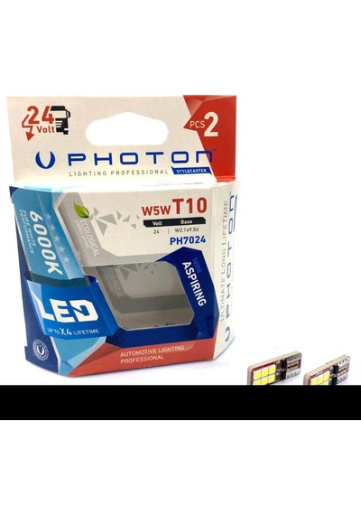 T10 W5w 24v Beyaz Led Ph7024