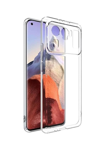 Xiaomi Mi 11 Ultra Kılıf İnce Kamera Korumalı Şeffaf Silikon