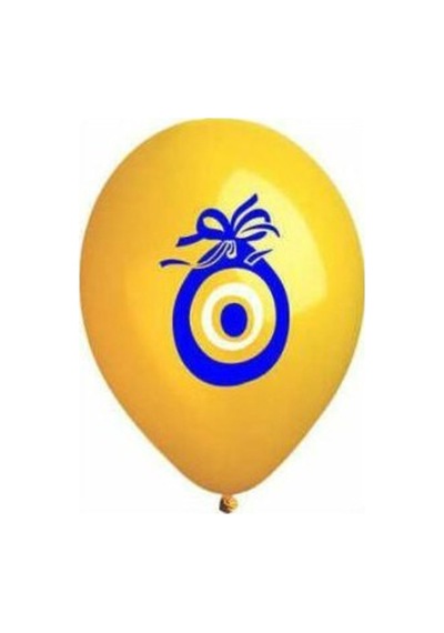 Nazar Boncuğu Desenli Balon - 100 Adet Diğer
