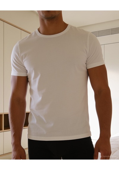 Bolero Erkek Penye Fanila T-shirt Beyaz