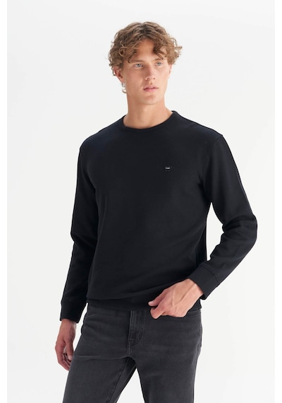 Wrangler Selanik Siyah Erkek Sweatshirt W242262001 Mw242262001 Siyah