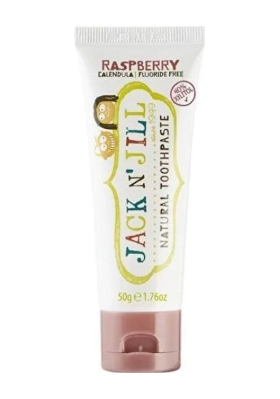 Jack NJill Raspberry Ahududu Aromalı Doğal Çocuk Diş Macunu 50 G
