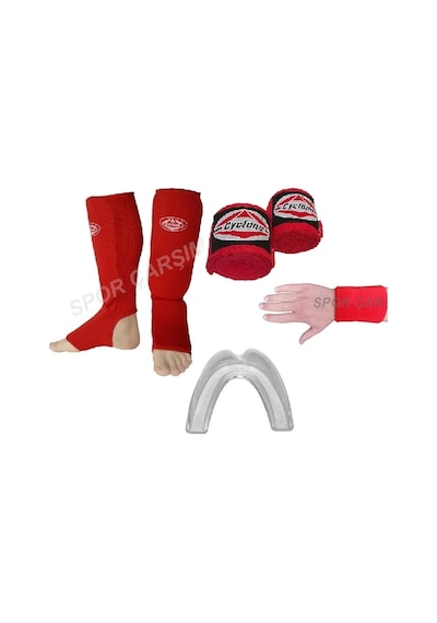 Spor_Carsim Cyclone Kickboks Kaval Koruyucu,Bandaj,Dişlik,Havlu Bileklik Seti (233987904)