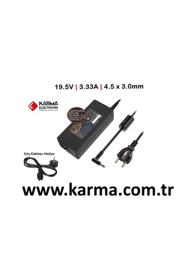 Hp 15-dw3045nt 4j0u6ea Uyumlu Notebook Adaptörü, Şarj Aleti Cihazı 65w
