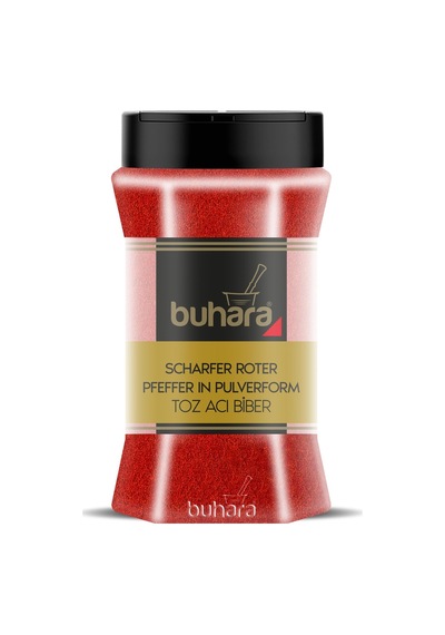 Buhara Toz Acı Biber 150 G Pet