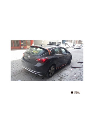 Opel Astra J 2009-2015 Spoiler Plastik Boyasız