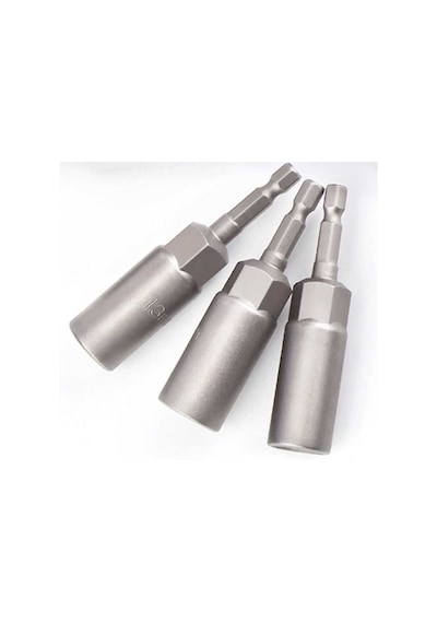 3 Lü 8 Mm 10 Mm 13 Mm Bits Derin Lokma Chrome Vanadıum
