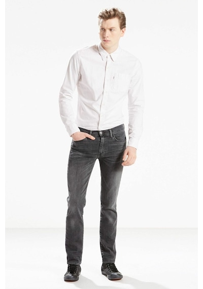 Levi's Erkek Slim Fit Jean Pantolon - Minimalist & Günlük Siyah