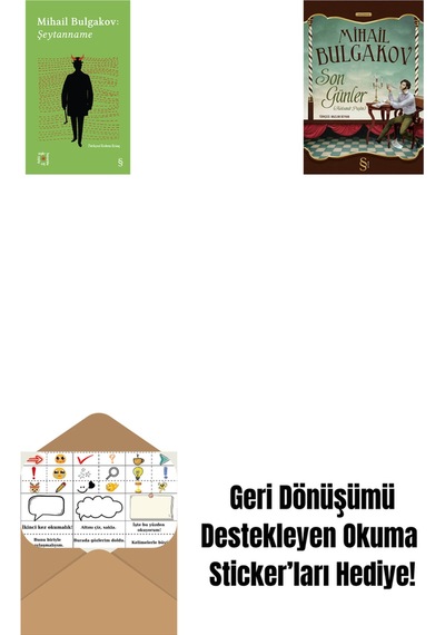 Everest Açıkhava 12 - Şeytanname + Son Günler + Okuma Sticker'ları