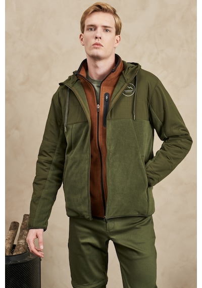 Wrangler All Terrain Gear Regular Fit %100 Pamuk Tam Fermuarlı Haki Ceket Haki Wrangler All Terrain Gear Regular Fit %100 Pamuk Tam Fermuarlı Haki Ceket Haki