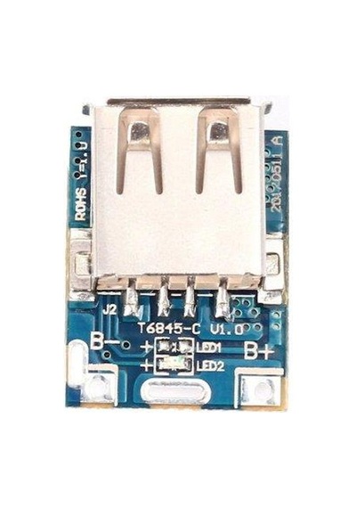 Arduino 3.7-5V 1A Powerbank Şarj Devresi