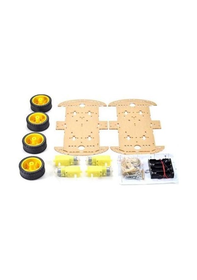Emes Robotik 4Wd Wifi Engelden Kaçan Çizgi Takip Eden Araç Seti N11.2254