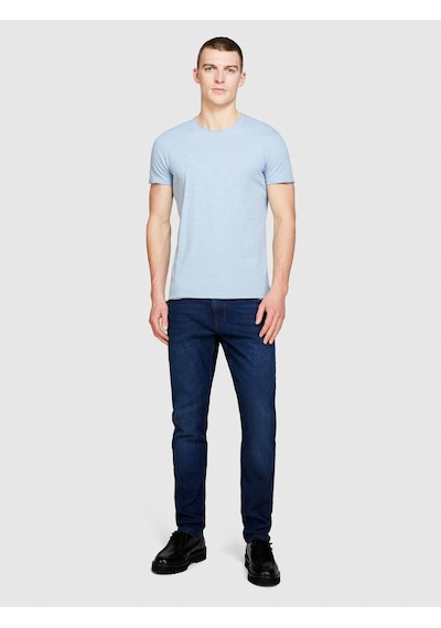%100 Pamuk Bisiklet Yaka Slim Fit T-shirt Erkek 3w9 T-shirt - 324p3wf0s101k 3w9
