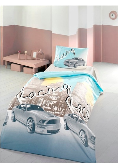 Komfort Home Genç Ranforce Nevresim Takımı (Racing)