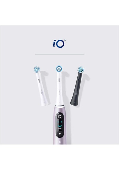 Oral-b Io Ultimate Clean Siyah Diş Fırçası Yedek Başlığı 2 Adet Florürsüz Ve Bpa İçermez