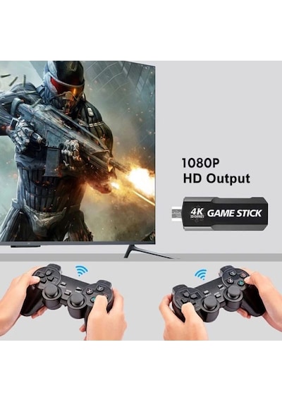 M8 Retro Kablosuz Tv Oyun Konsolu Hd 20 Bin Oyunlu