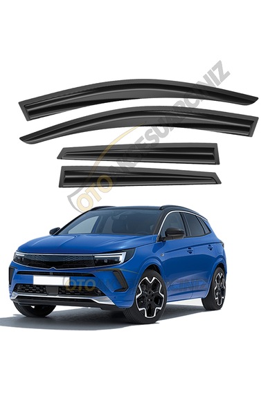 Cam Rüzgarlığı Fermeq Mugen Opel Grandland X 2017- 4lü