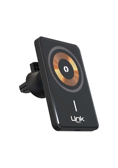 LinkTech W517 Magsafe Uyumlu 15W Kablosuz Şarj Araç İçi Telefon Tutucu
