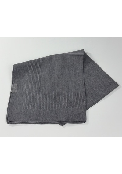 Miray Pano Pamuk Eşarp - 95 X 95 - 0622 Koyu Gri