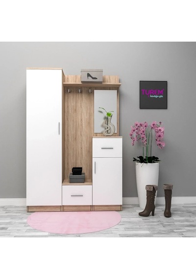Alonsa Portmanto Mdf Siyah Alonsa Portmanto Mdf Siyah