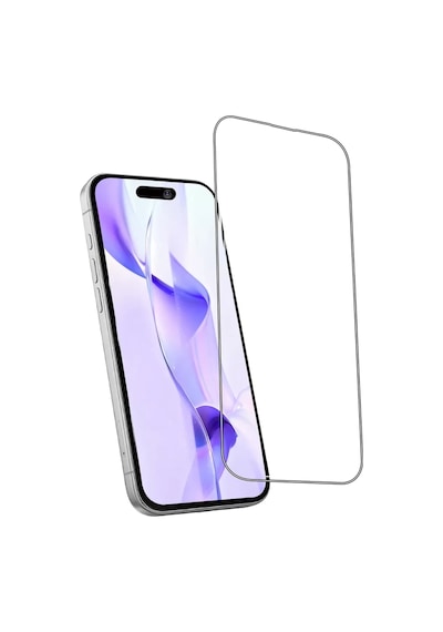 Newface Apple İphone 15 Pro Bilvis 5in1 3d Magic Cam Ekran Koruyucu - Siyah